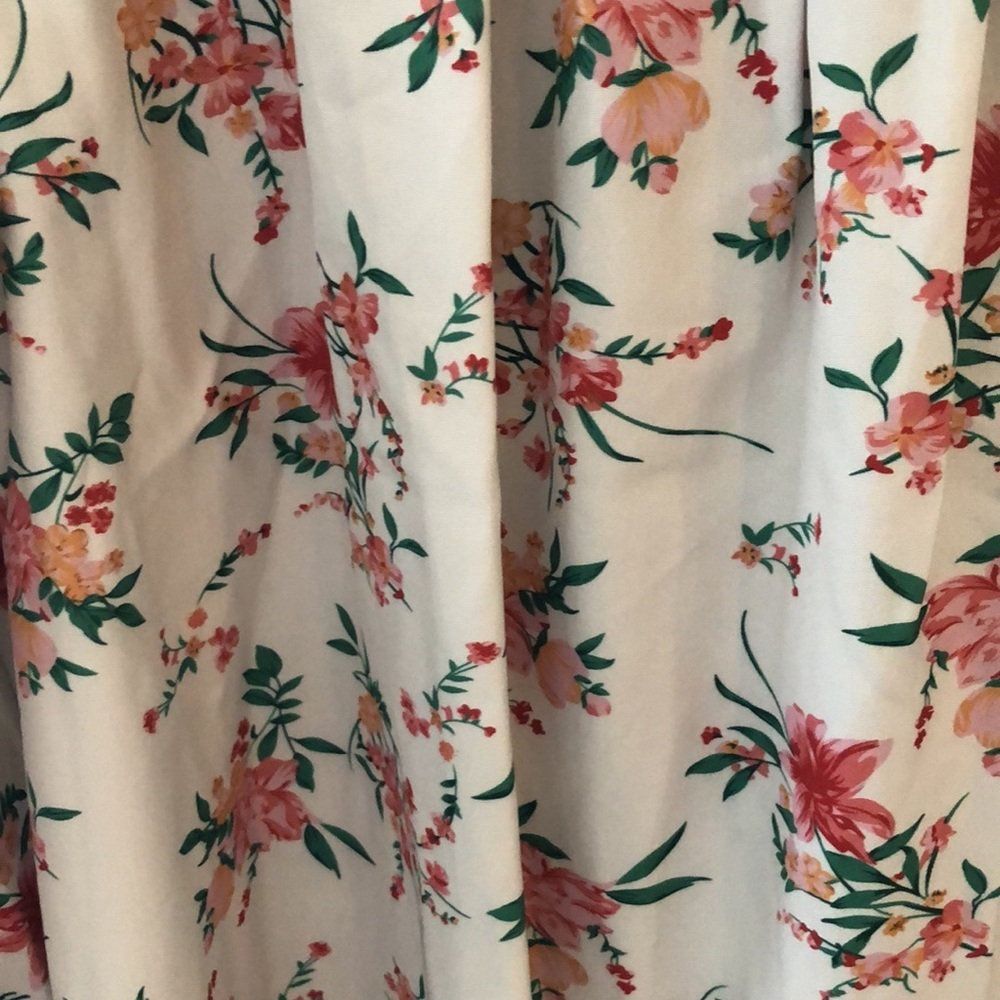 BLOOMCHIC FLORAL PRINT FRILL TRIM BLOUSE 14-16 NWT - Picture 8 of 11